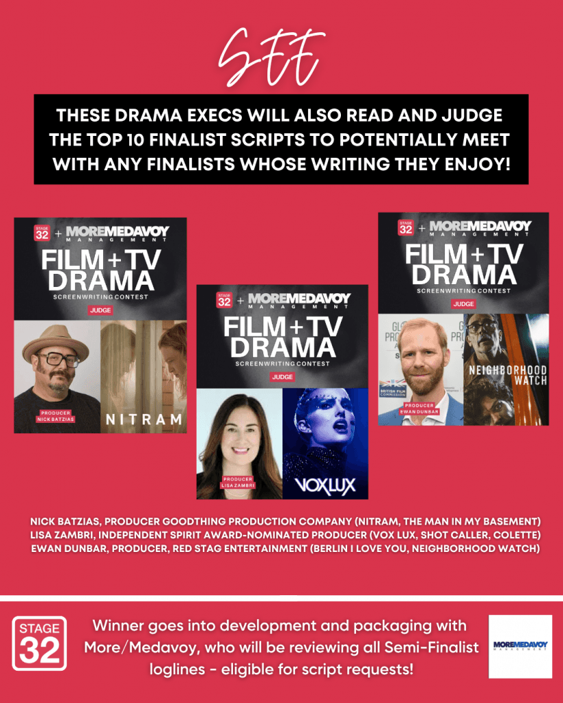 Stage 32  MoreMedavoy Partner For Exclusive Opportunity for Writers to Land a Manager