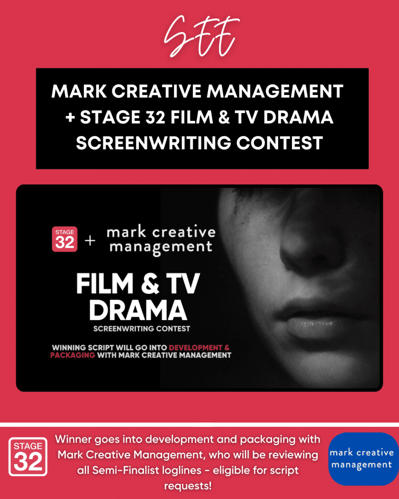 Stage 32  Mark Creative Management Partner For Exclusive Opportunity for Writers to Land Representation