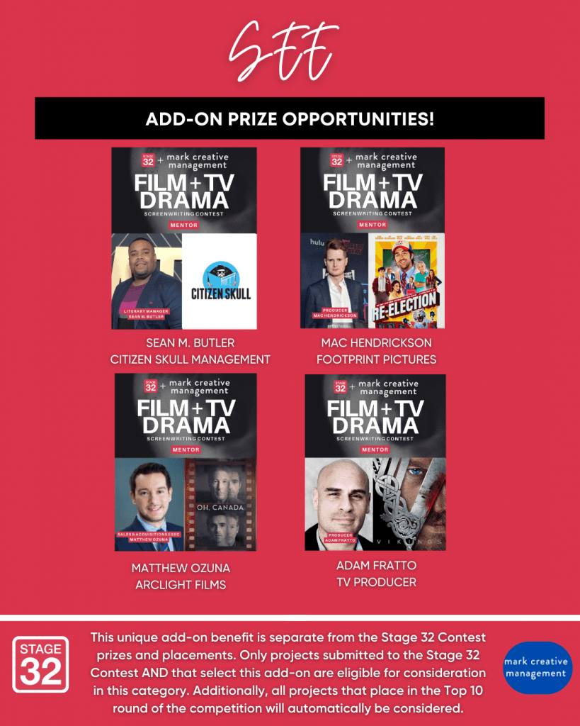 Stage 32  Mark Creative Management Partner For Exclusive Opportunity for Writers to Land Representation