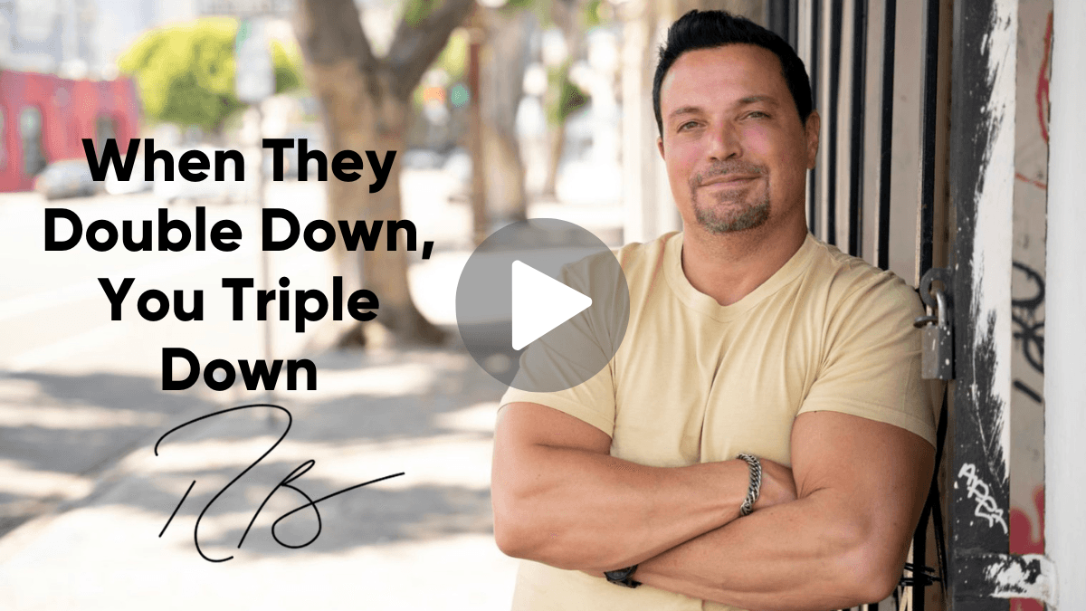 Coffee  Content When They Double Down You Triple Down