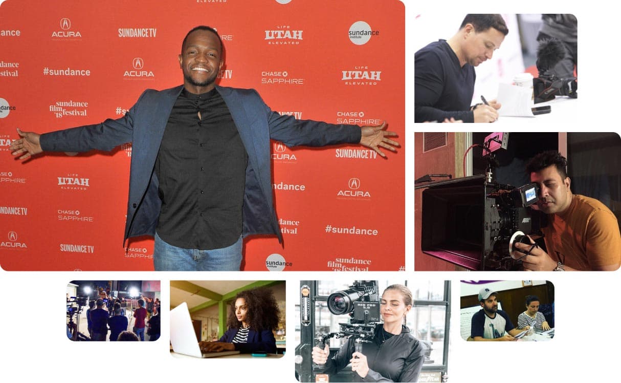 Creatives and professionals on our platform