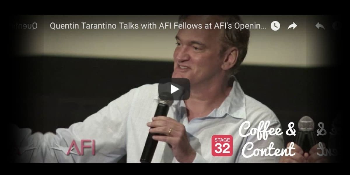 Coffee & Content - Tarantino on Finding Your Voice & The Cinematography of Moonlight