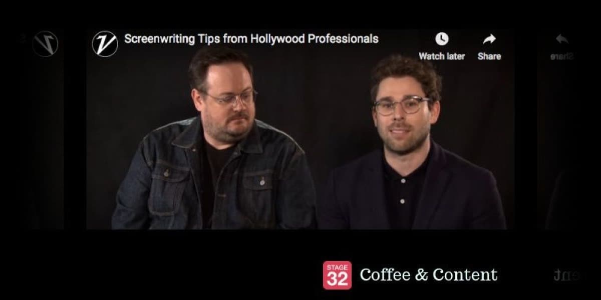 Coffee & Content - Screenwriting Tips from Hollywood Professionals & How to Start an Audition Speech