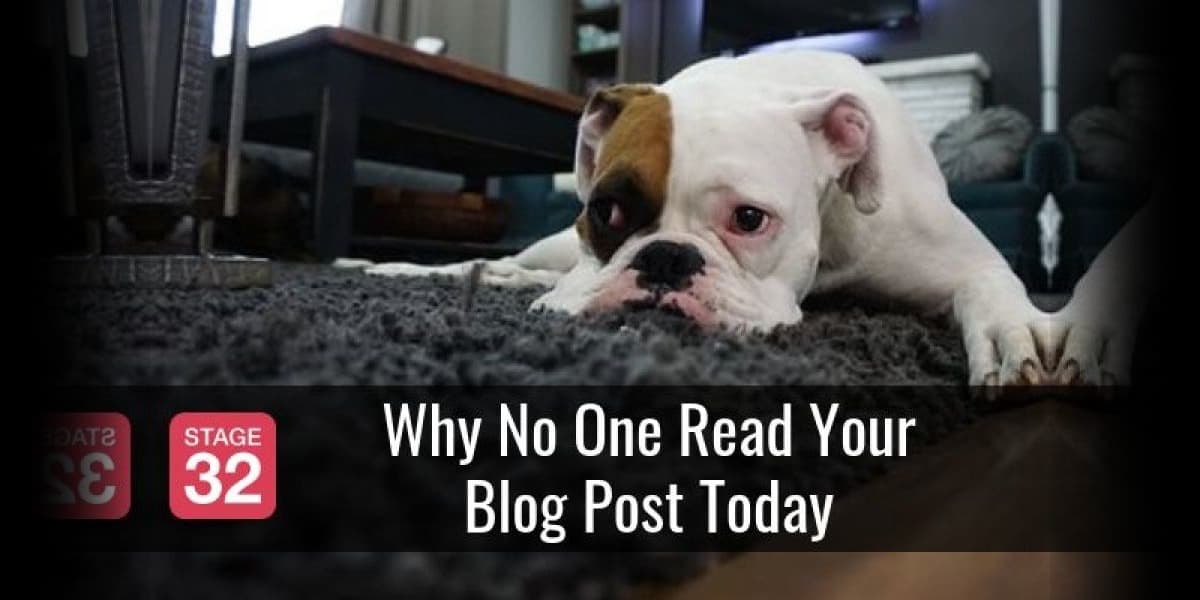 Why No One Read Your Blog Post Today