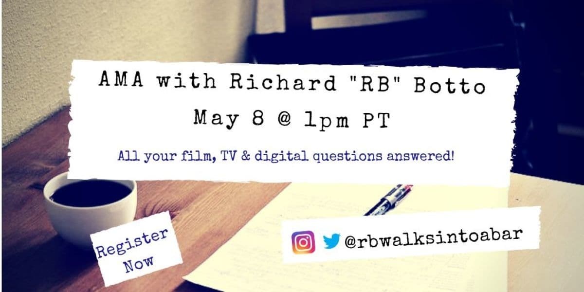 Free AMA with Our Very Own Stage 32 CEO Richard "RB" Botto