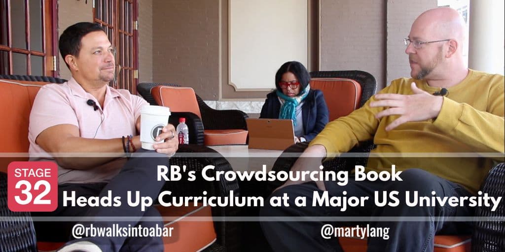 RB's Crowdsourcing Book Heads Up Curriculum at a Major US University