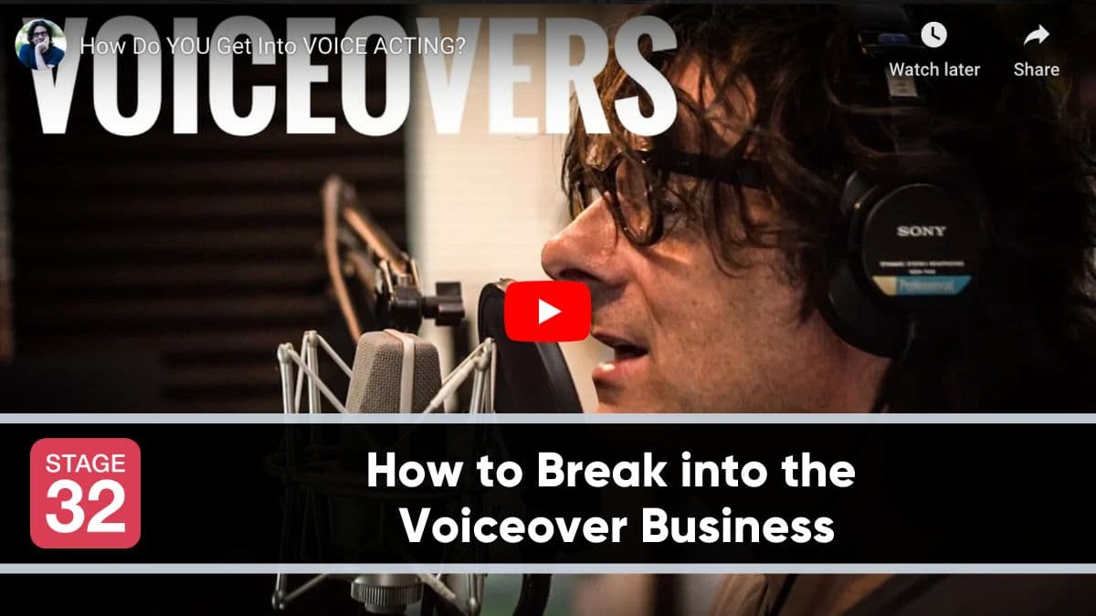 How to Break into the Voiceover Business