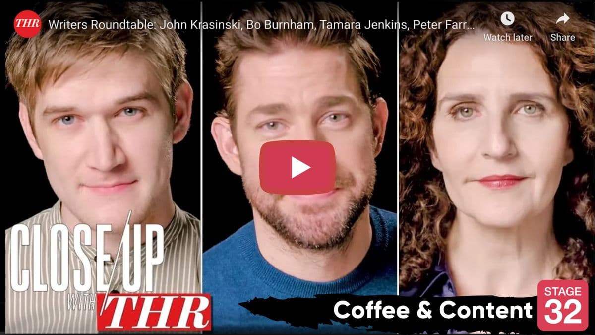 Coffee & Content: John Krasinski & Bo Burnham Writers Roundtable & 4 Ways to End a Movie