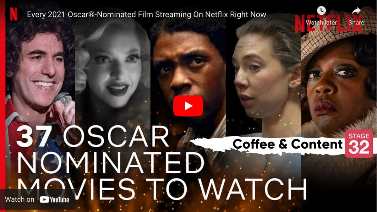 Coffee & Content: Every 2021 Oscar-Nominated Film on Netflix & Behind the Scenes of "Mank"