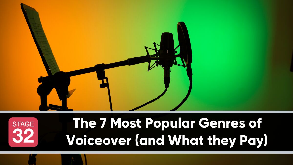 The 7 Most Popular Genres of Voiceover (and What they Pay)