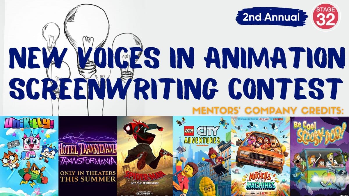Announcing the 2nd Annual New Voices in Animation Screenwriting Contest