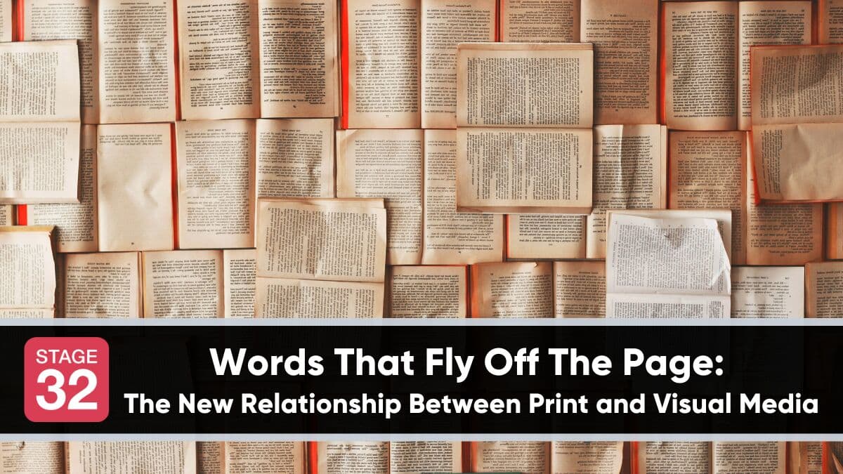 Words That Fly Off The Page: The New Relationship Between Print and Visual Media