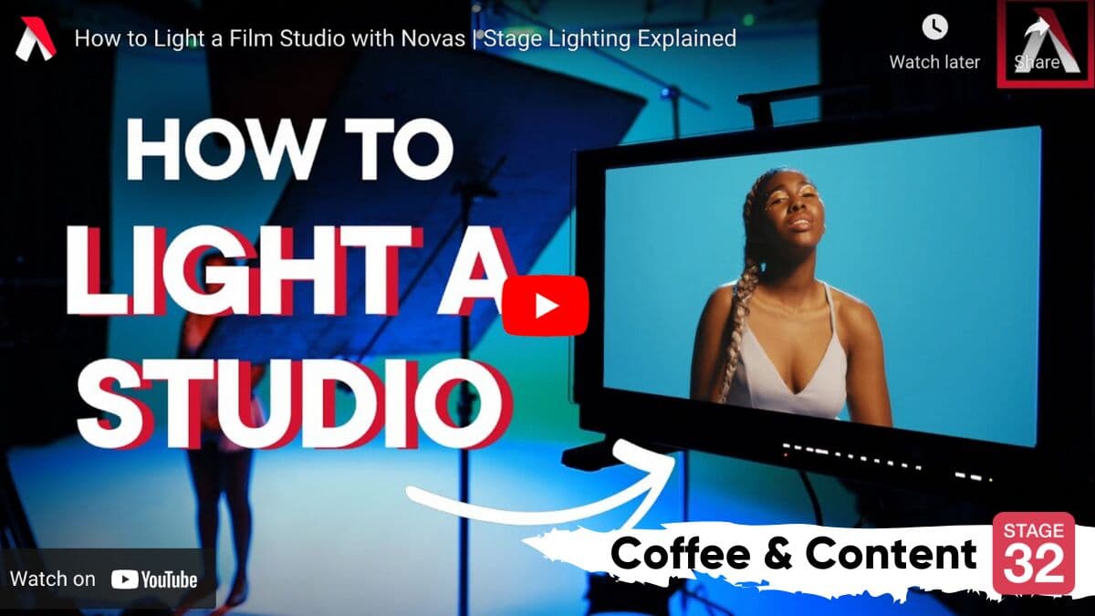 Coffee & Content: How to Light a Film Studio & 9 Cuts Every Video Editor Should Know