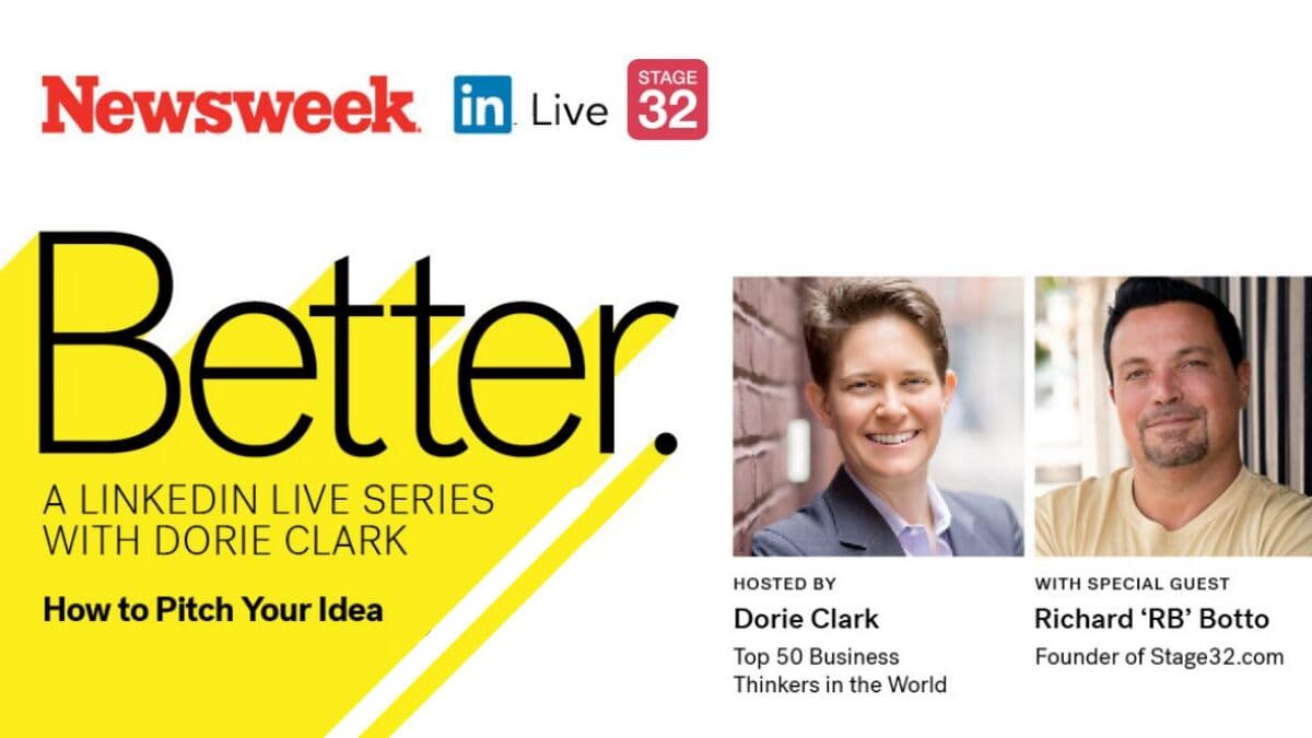 Newsweek's "Better" Series featuring Stage 32 CEO Richard "RB" Botto