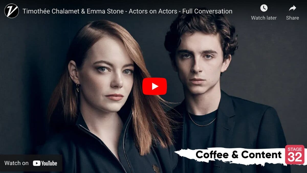 Coffee & Content: Timothée Chalamet & Emma Stone Actors on Actors & CAPTAIN MARVEL SFX Tutorial