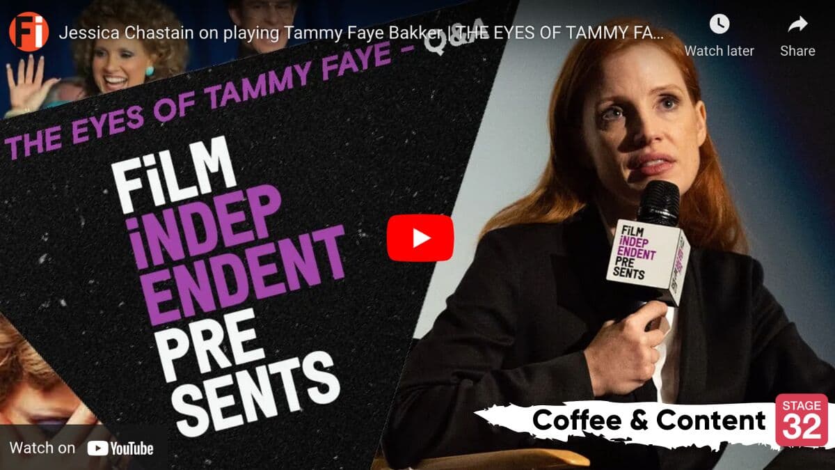 Coffee & Content: Jessica Chastain on THE EYES OF TAMMY FAY & Tips from THE GOOD FIGHT Showrunners