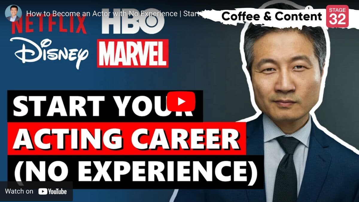 Coffee & Content: How to Start an Acting Career with No Experience & Marvel's ETERNALS Visual Effects Tutorial