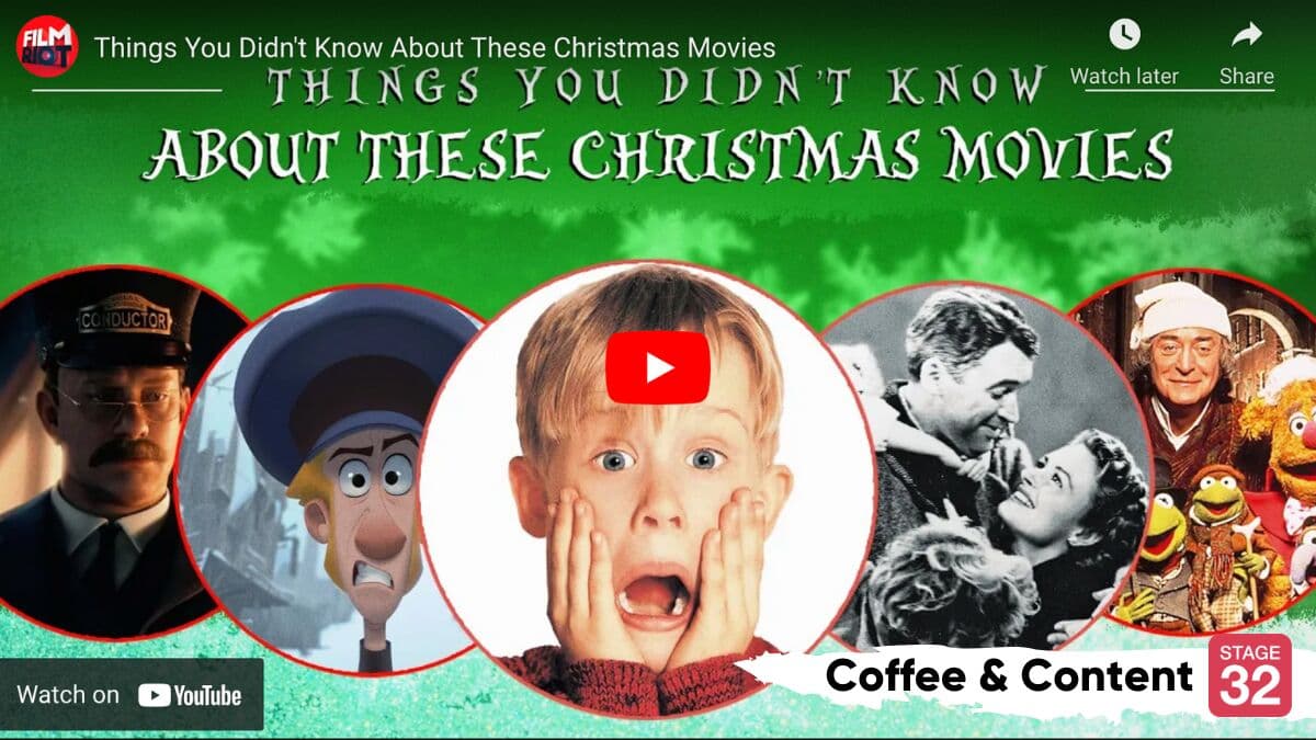 Coffee & Content: Behind the Scenes of Your Favorite Christmas Movies & How to Use Holiday Lights in Your Film