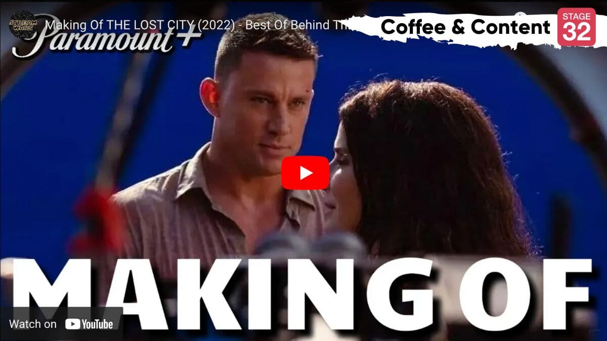 Coffee & Content: Behind the Scenes of THE LOST CITY & Guidelines for Writing Adventure Scripts