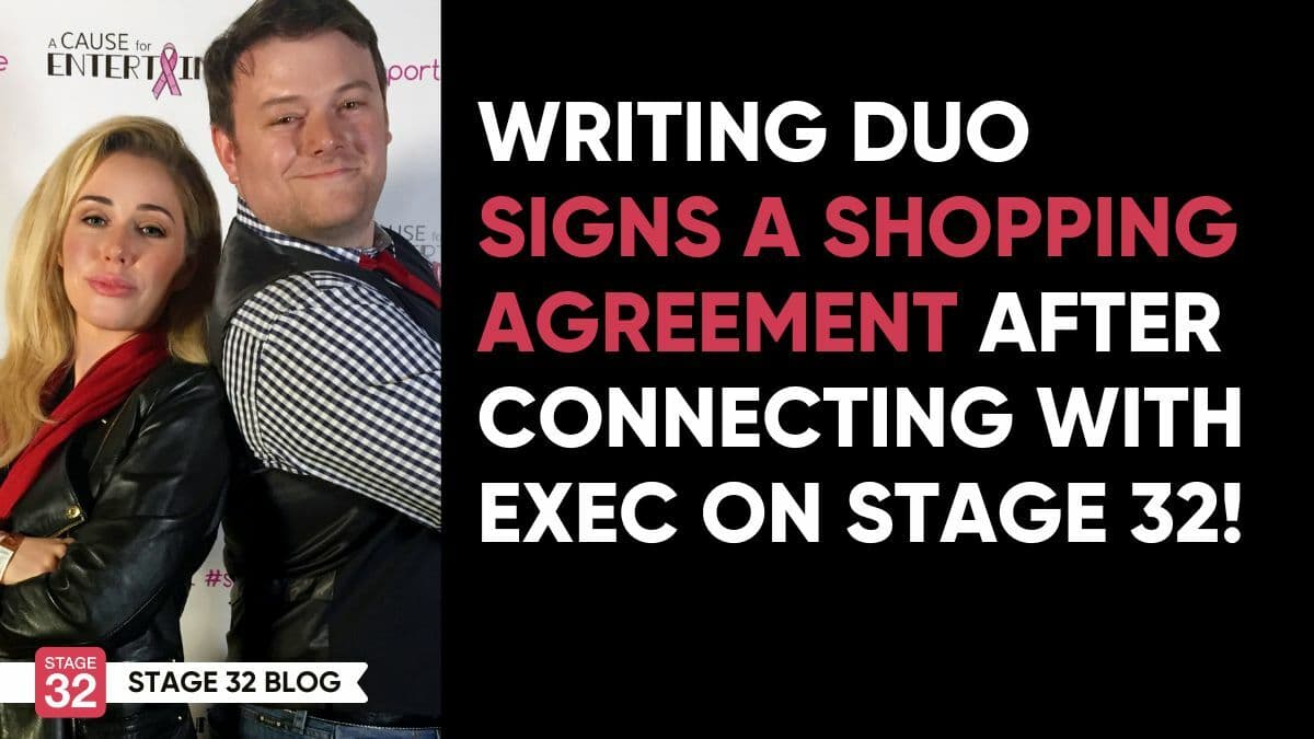 Writing Duo Signs a Shopping Agreement After Connecting with Exec on Stage 32!