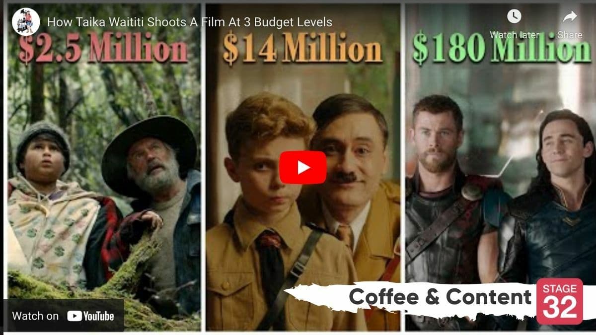 Coffee & Content: How Taika Waititi Shoots Films at 3 Budget Levels & Zendaya + Andrew Garfield Actors on Actors 