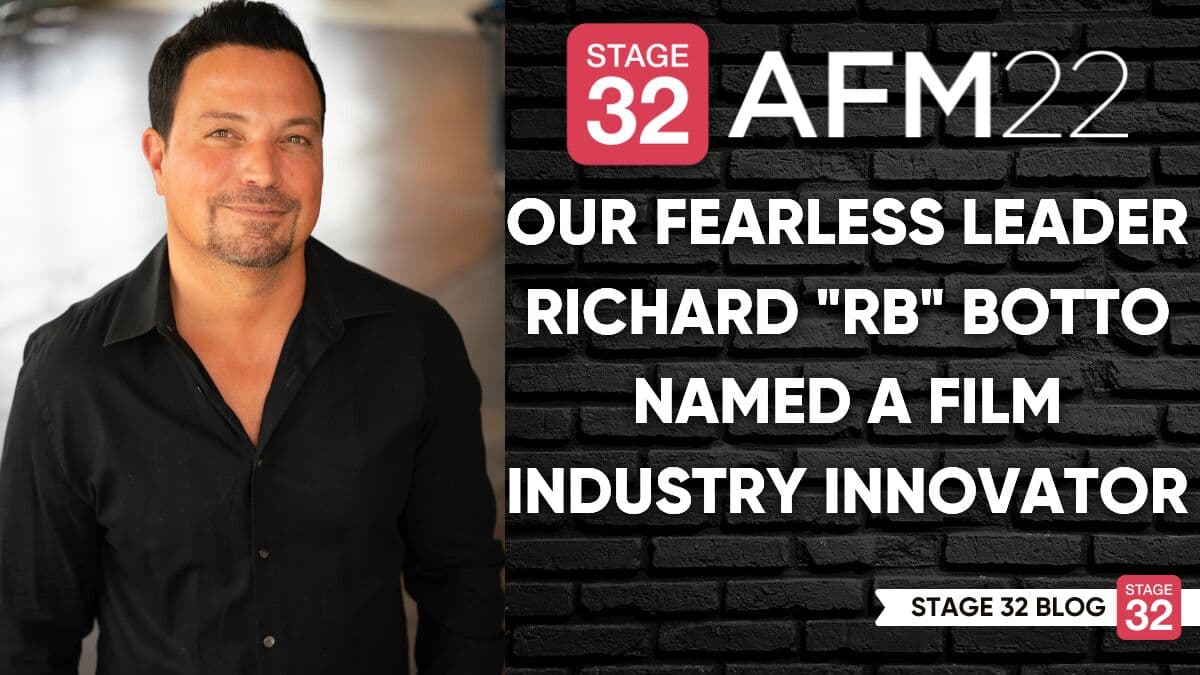 Our Fearless Leader Richard "RB" Botto Named a Film Industry Innovator at AFM 2022