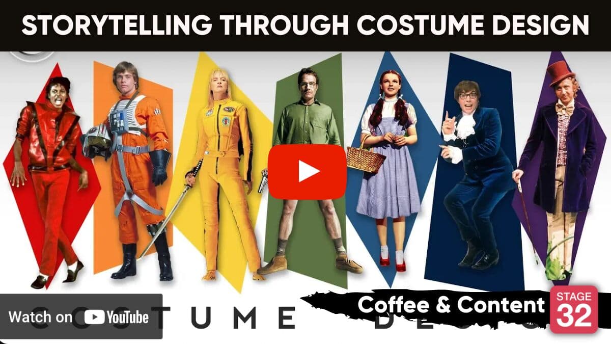Coffee & Content: Storytelling Through Costume Design
