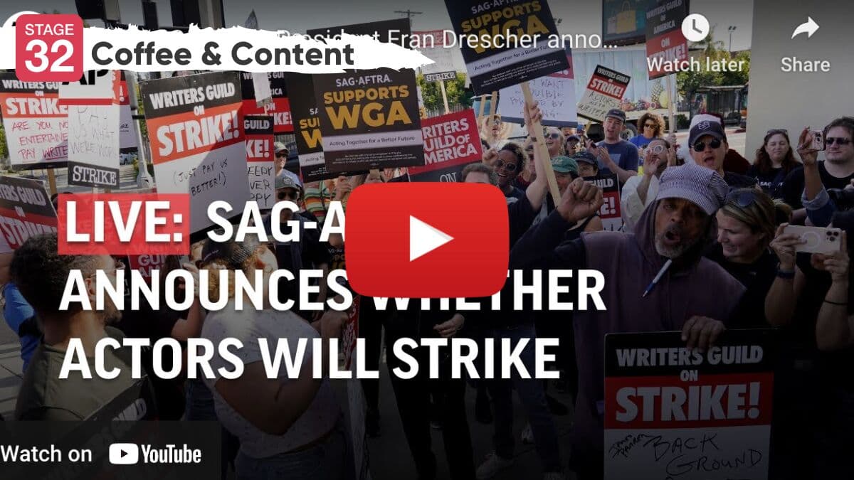 Coffee & Content: SAG-AFTRA Joins WGA On Strike