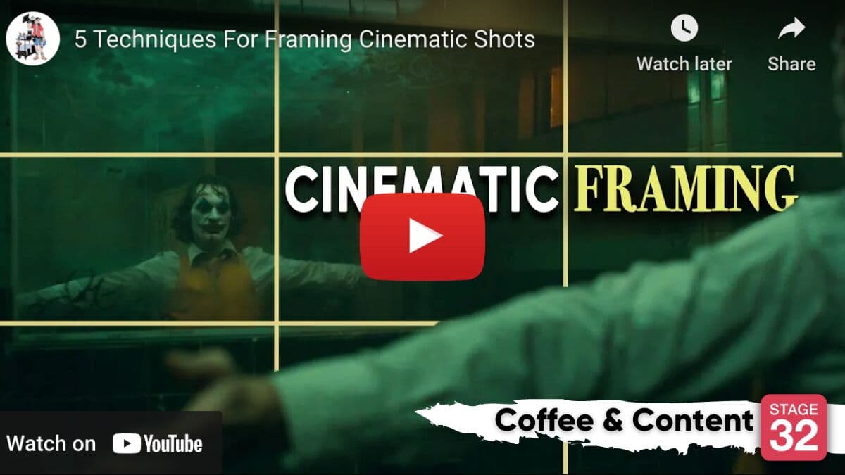 Coffee & Content: 5 Tips For Framing Cinematic Shots