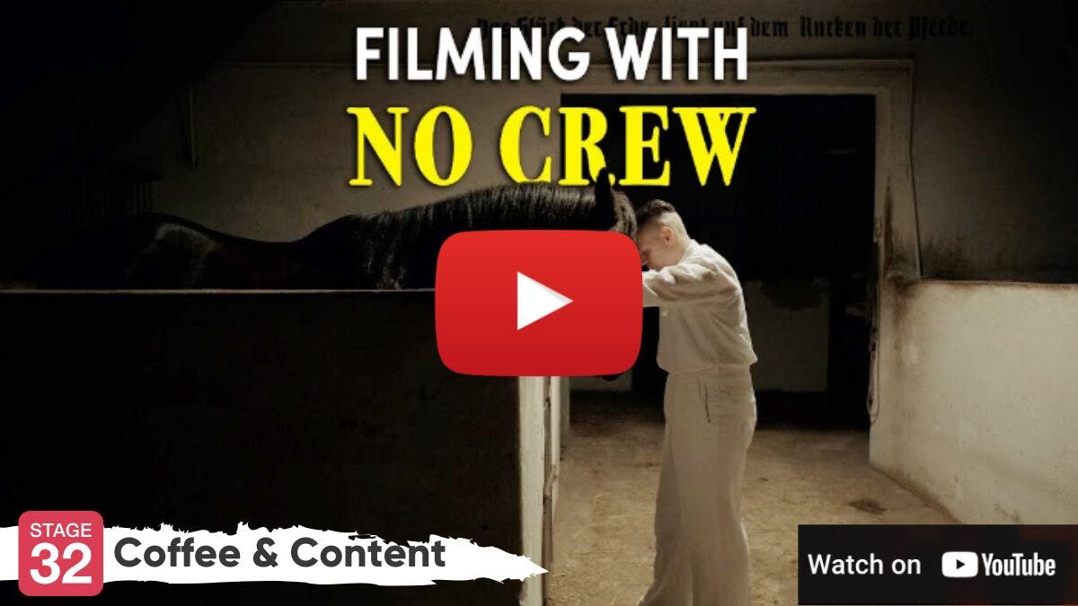 Coffee & Content: Filming With No Crew