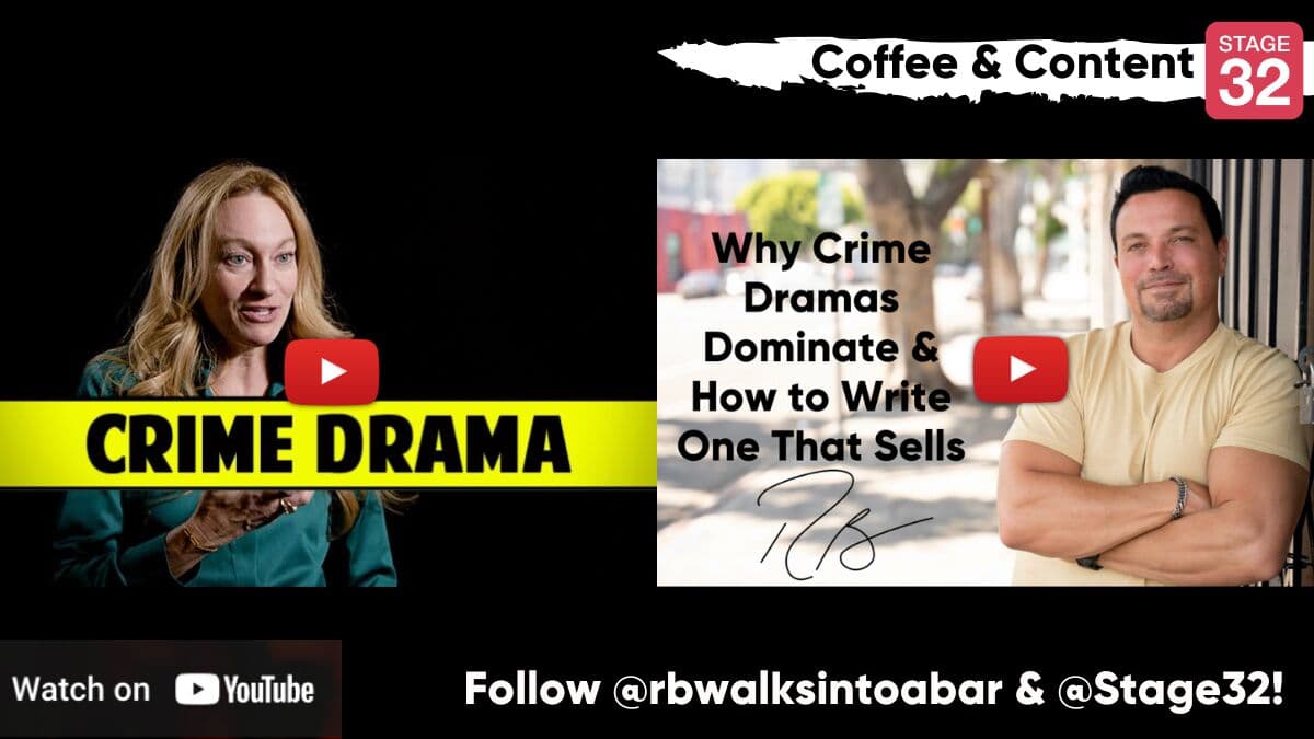 Coffee & Content: Why Crime Dramas Dominate & How to Write One That Sells