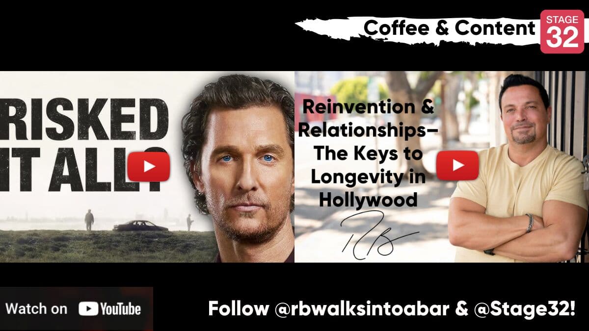 Coffee & Content: Reinvention & Relationships - The Keys to Longevity in Hollywood