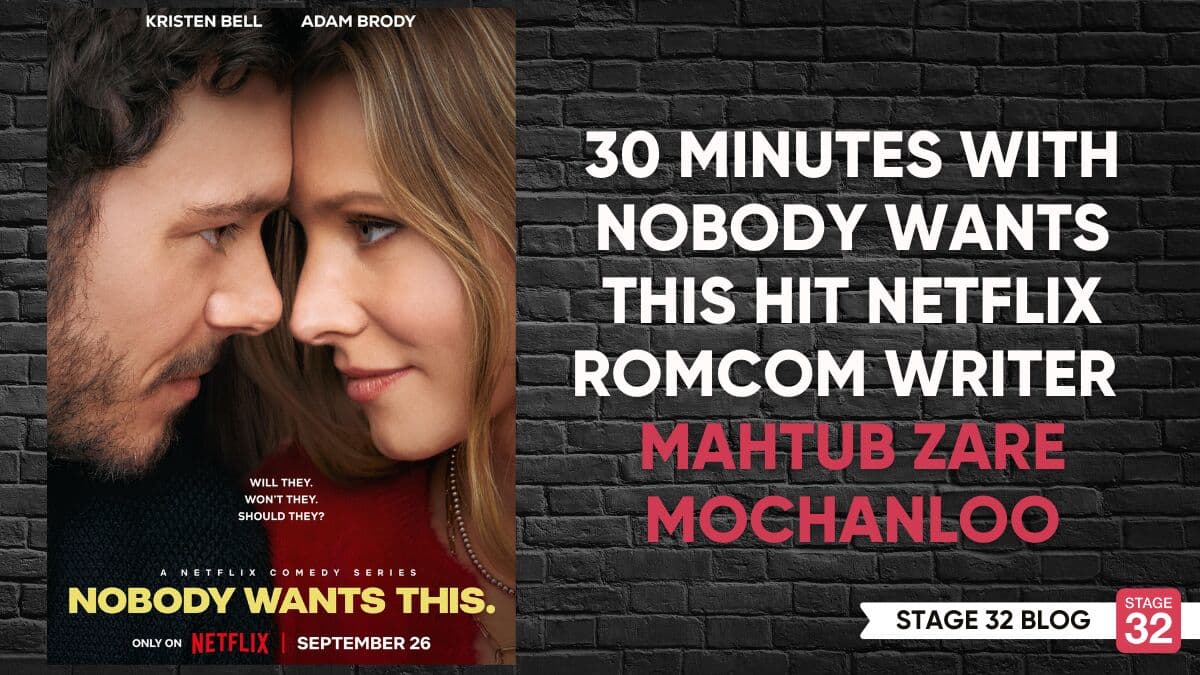 30 Minutes With Nobody Wants This Hit Netflix Rom-Com Writer Mahtub Zare Mochanloo
