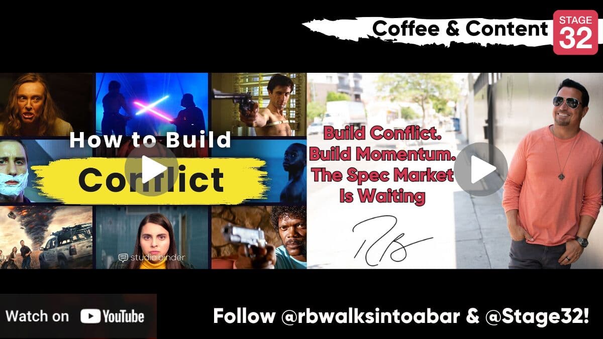 Coffee & Content: Build Conflict. Build Momentum. The Spec Market Is Waiting