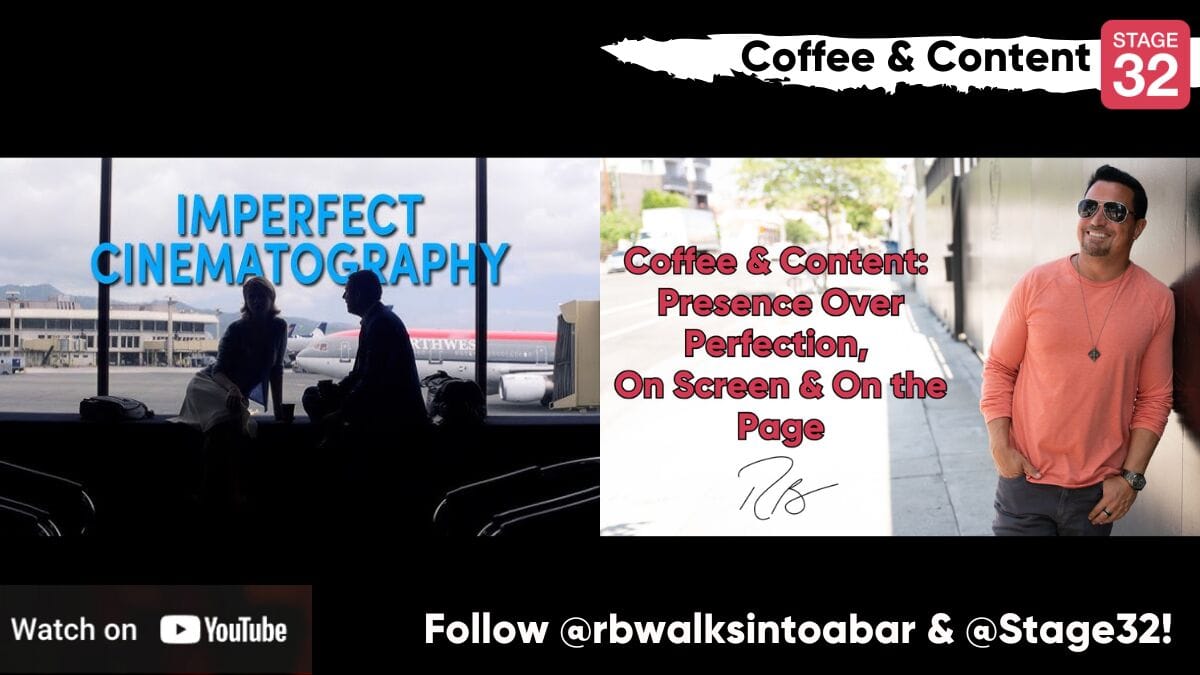 Coffee & Content: Presence Over Perfection, On Screen & On the Page
