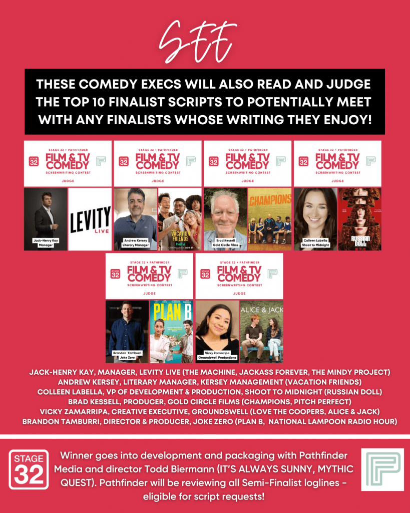 Stage 32  Pathfinder Media Team Up For Rare DevelopmentPackaging Initiative for Writers