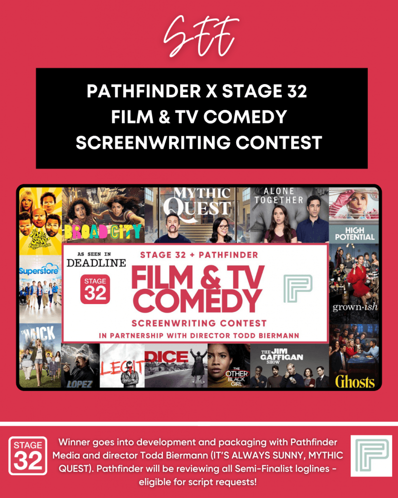 Stage 32  Pathfinder Media Team Up For Rare DevelopmentPackaging Initiative for Writers
