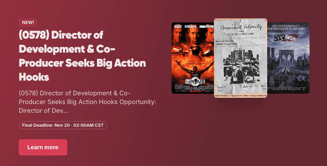 November Write Club Week 2 Insights From The Stage 32 Matchmaker What You Should Look For In A Collaborator