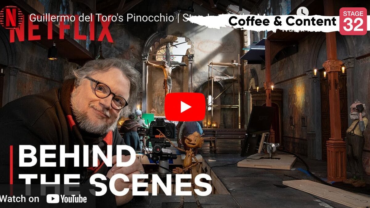 Coffee & Content: Behind-the-Scenes of Guillermo del Toro's "Pinocchio"