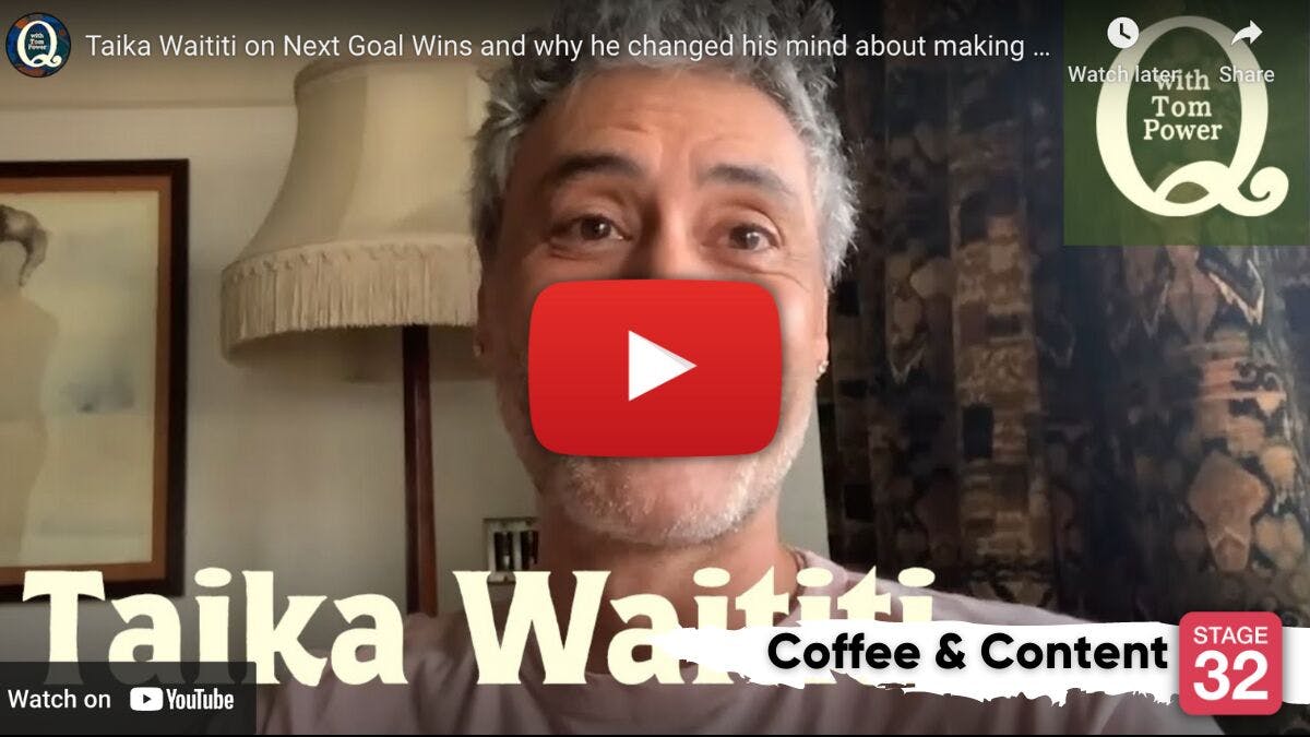 Coffee & Content: Taika Waititi On Making 'Next Goal Wins'