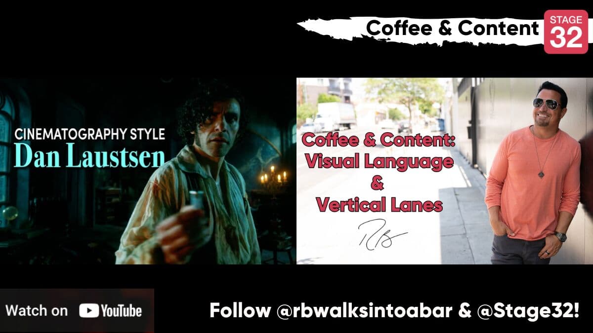 Coffee & Content: Visual Language & Vertical Lanes